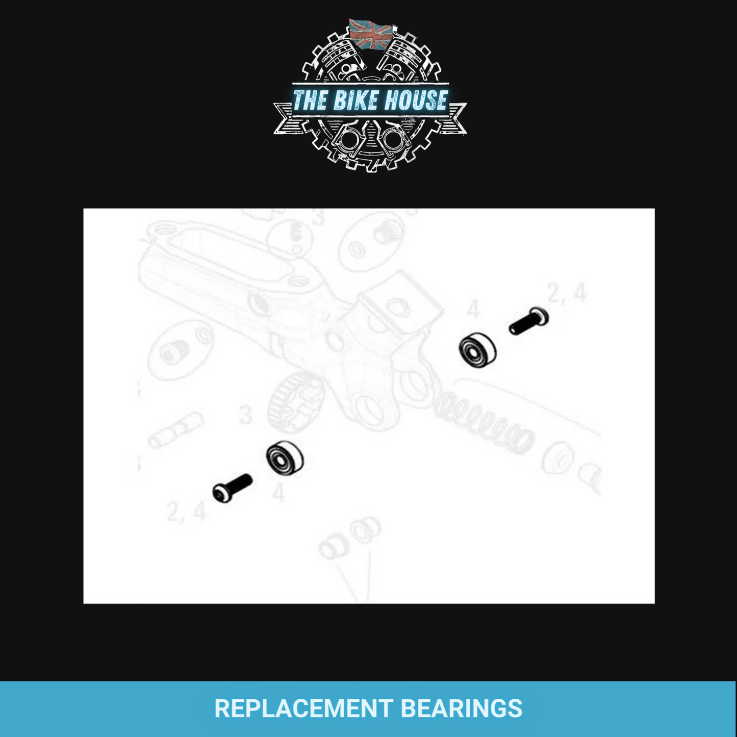 SRAM Lever bearing kit For Guide RSC/Ultimate, X0 Trail