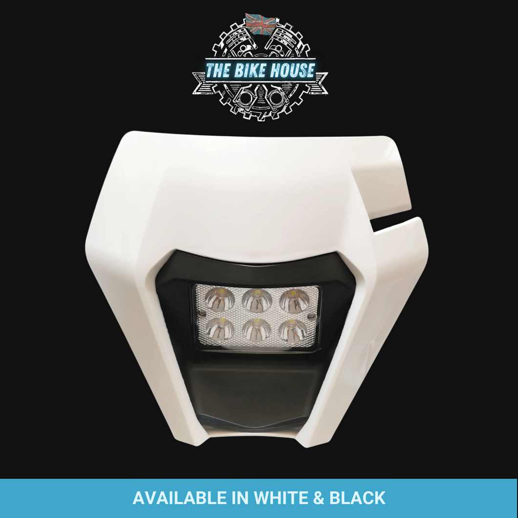 2021 WHITE GASGAS LED HEADLIGHT SUPER BRIGHT EC LIGHT