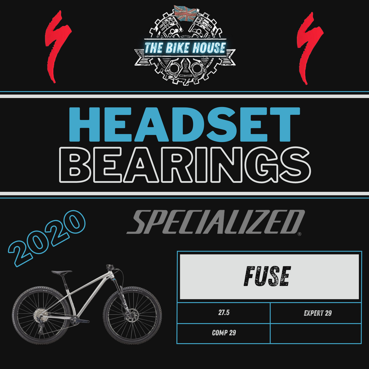 Specialized fuse headset sales