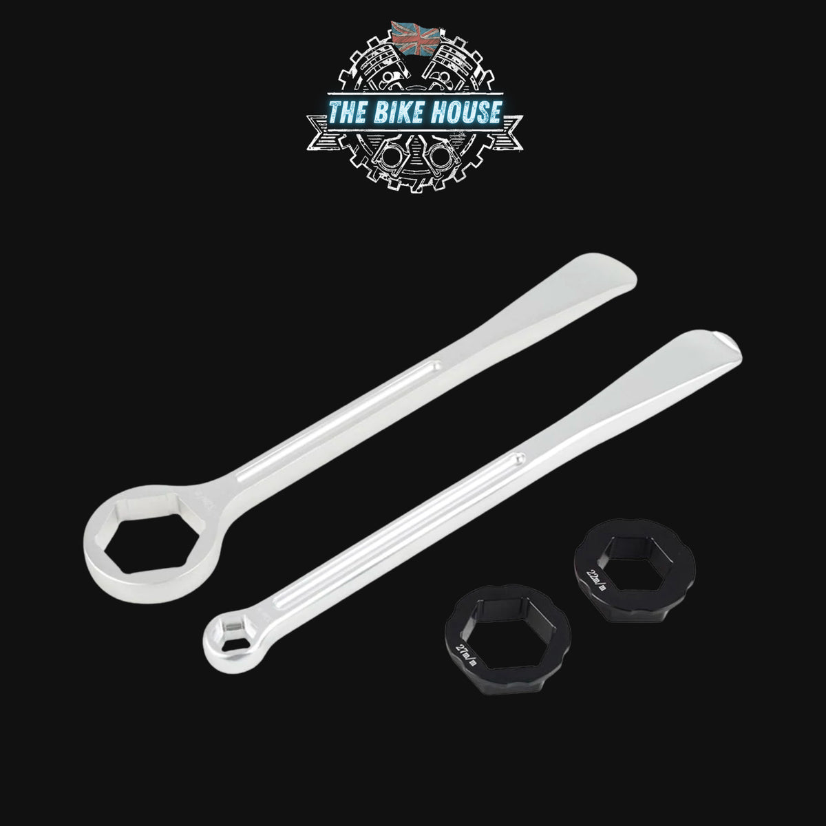 Anodised Silver Universal Tyre Lever Wrench Trail Tools