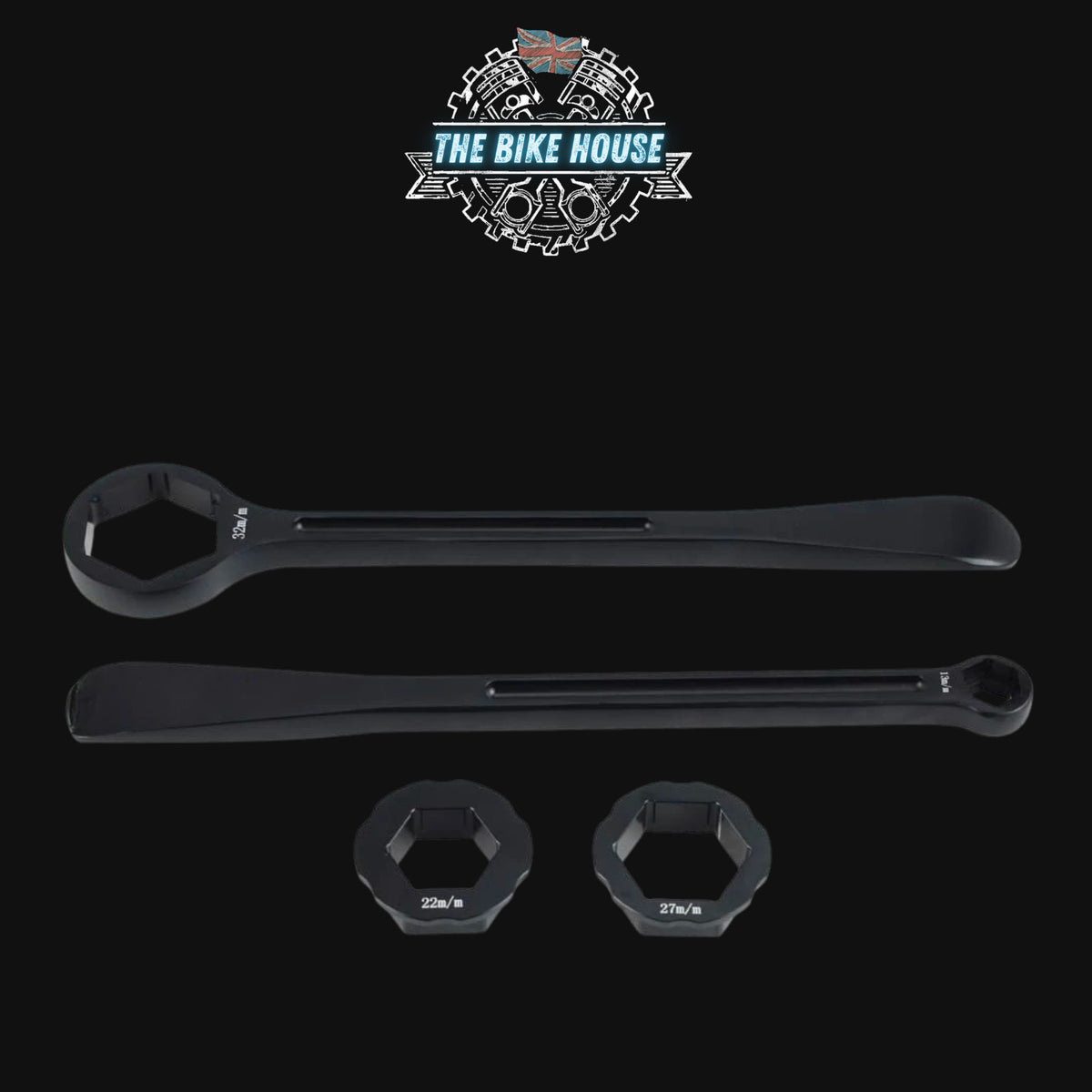 Anodised Black Universal Tyre Lever Wrench Trail Tools