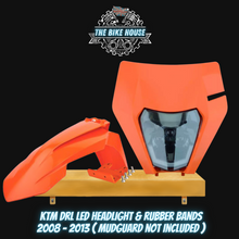 Load image into Gallery viewer, 2008 - 2013 ORANGE KTM DRL LED HEADLIGHT SUPER BRIGHT TPI EXC XC LIGHT
