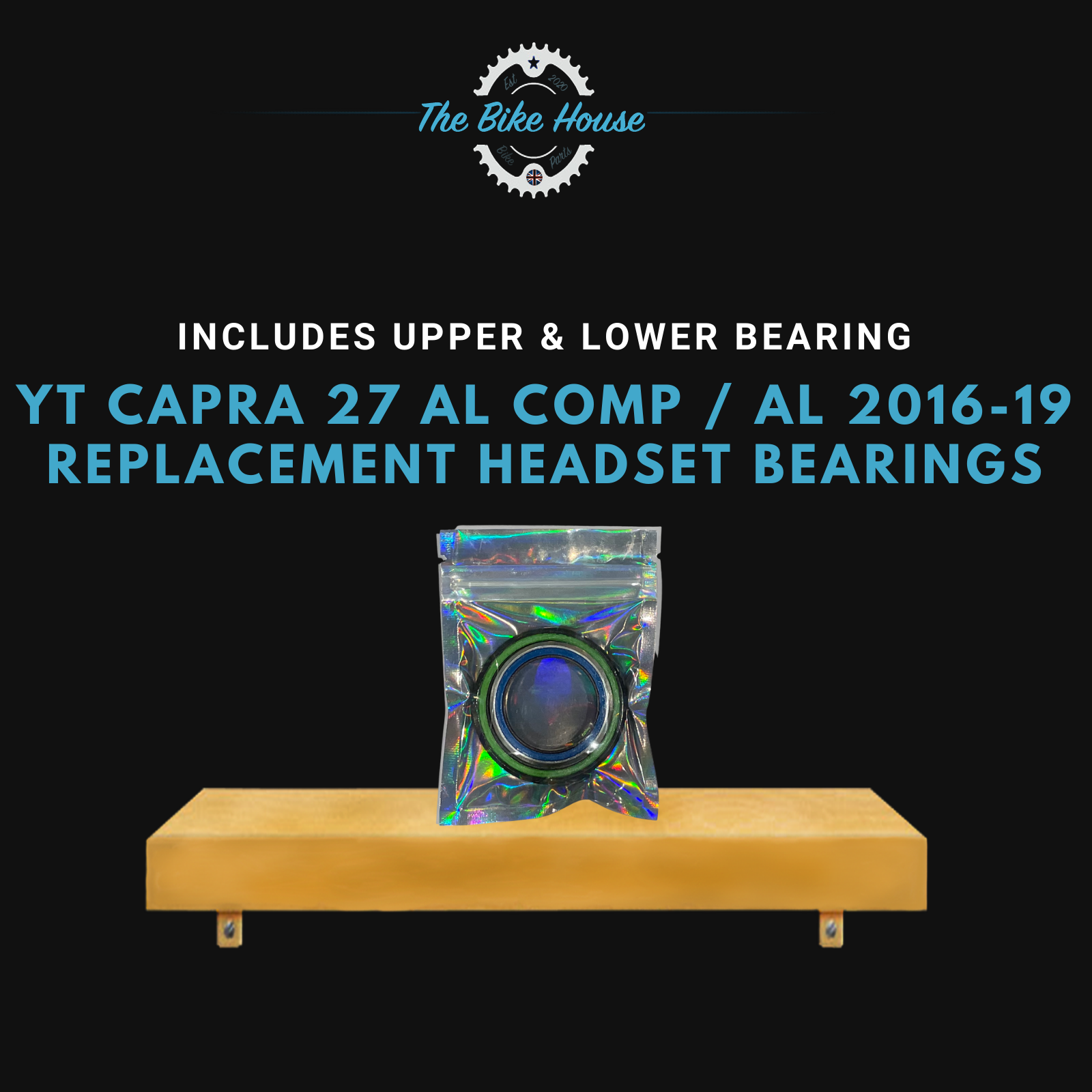 YT CAPRA 27 AL COMP AL 2016 2019 REPLACEMENT HEADSET BEARINGS