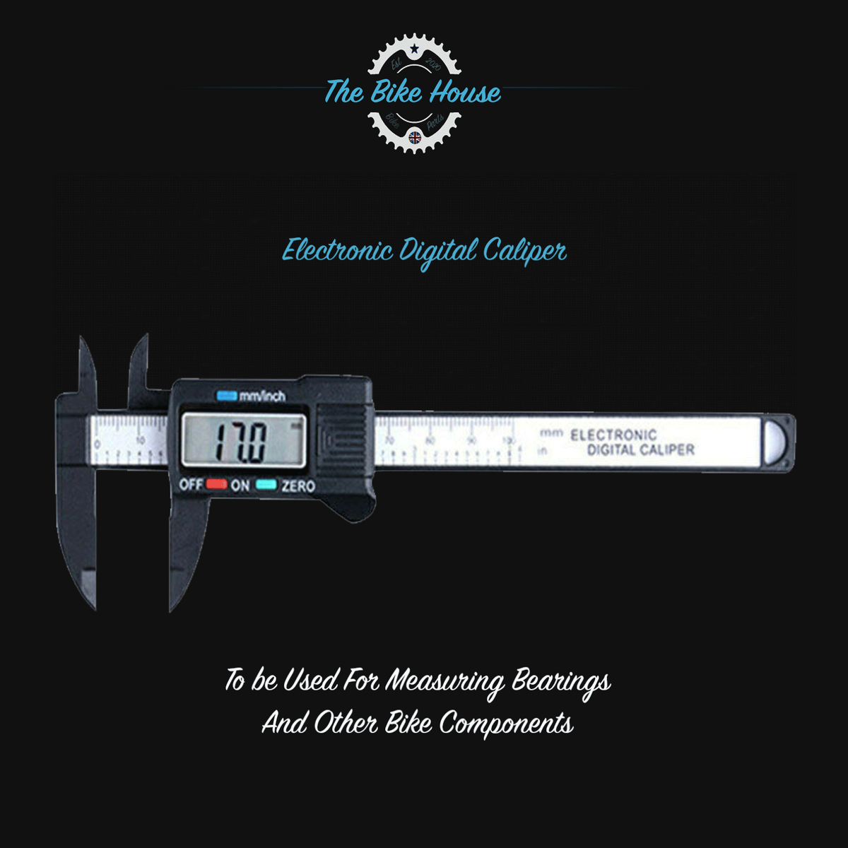 Digital callipers for accurately measuring bearings