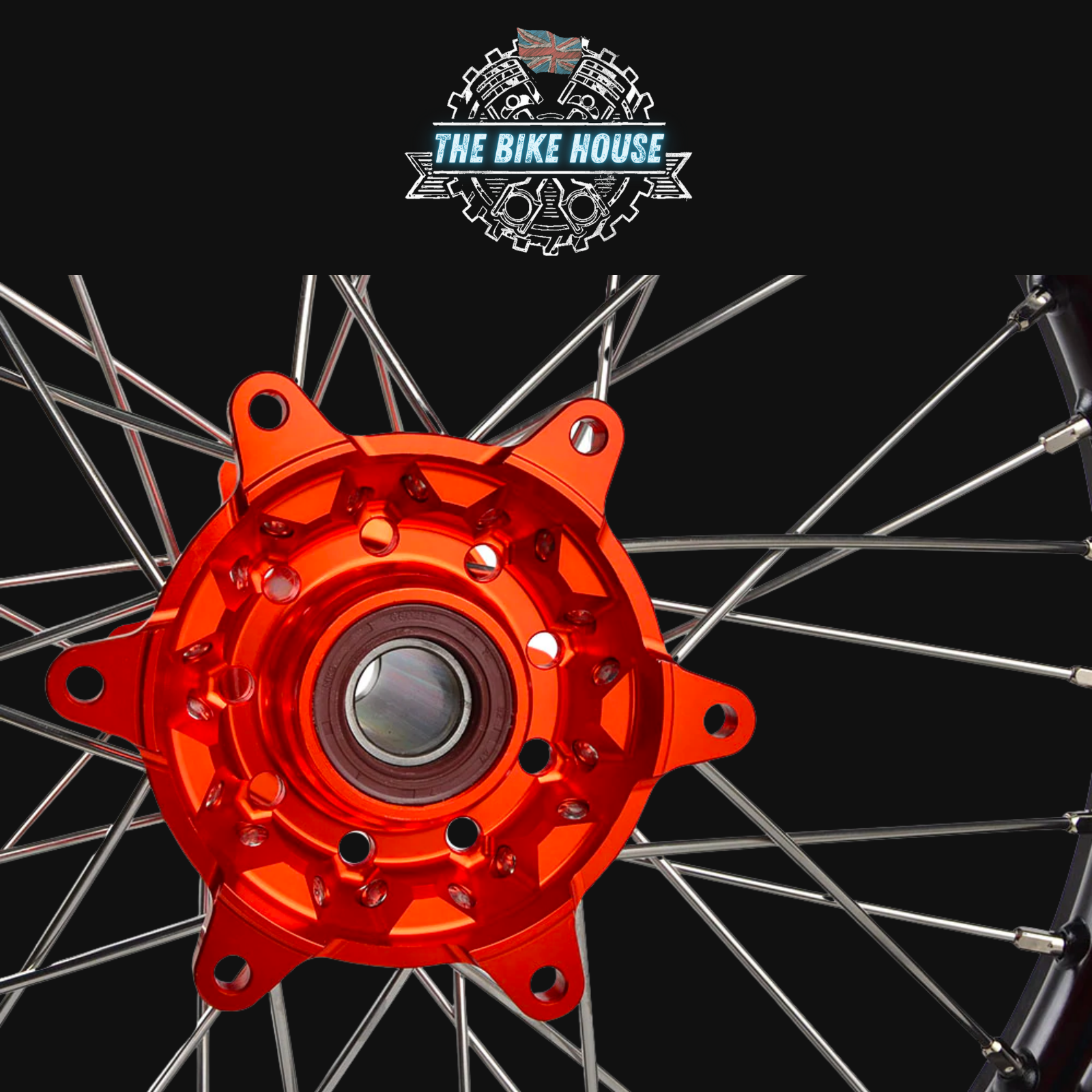 KTM DOT Approved 18 Rear Wheel with bearings The Bike House 1
