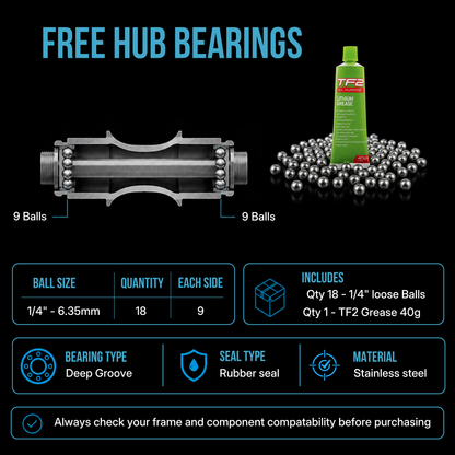 2012 Giant TCX Headset, Bottom Bracket & Wheel Bearing Kits