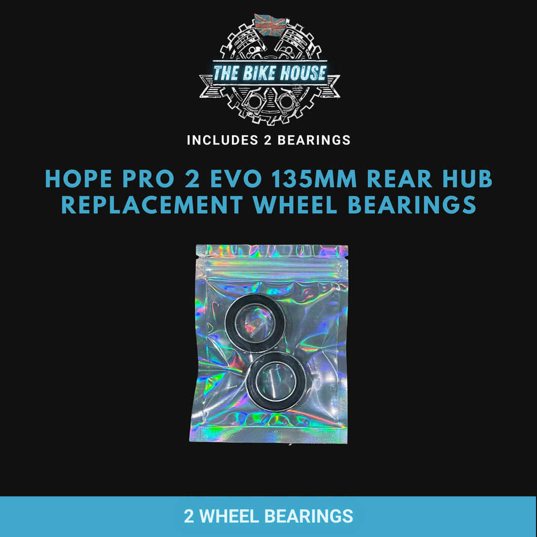 Hope pro 2 Evo 135mm rear hub replacement wheel bearings Quantity x 2