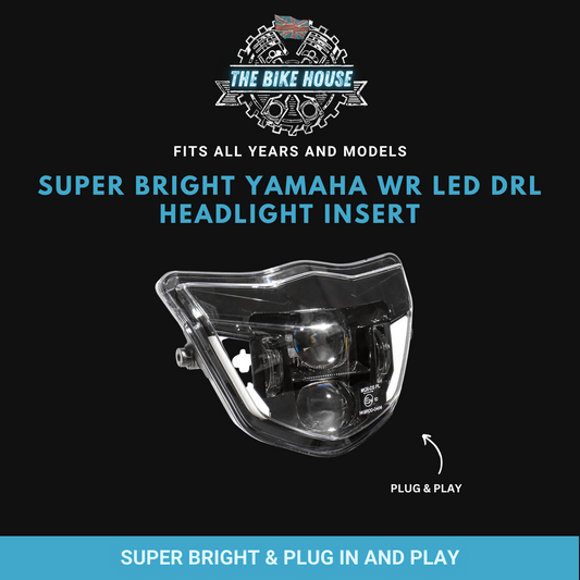 Yamaha WRF LED DRL Super Bright Headlight Insert Plug & Play