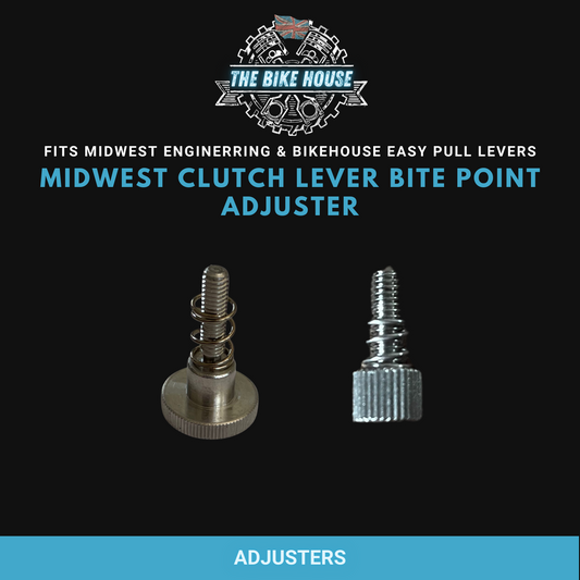 MIDWEST ENGINEERING STAINLESS CLUTCH LEVER ADJUSTMENT SCREW ALSO FITS BIKEHOUSE EASY PULL B2C M2C BT1C