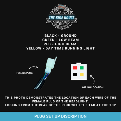 KTM 2008 - 2013 Blue DRL Headlight TPI EXC [ White | Orange | Black ] #7