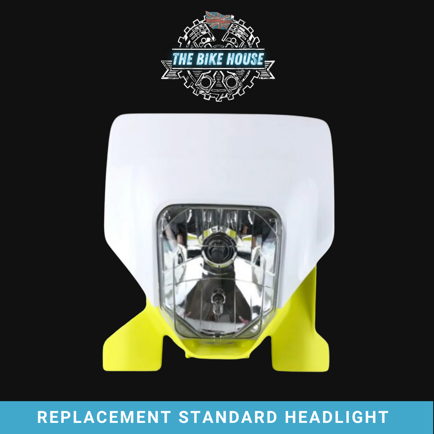 Husqvarna 2020 - 2023 Supermoto Husky Headlight Light FE TE TX 125 501 [White & Yellow]