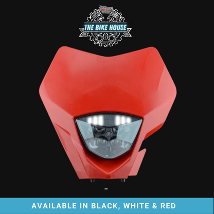 Gasgas 2021 Onwards Super Bright DRL LED Headlight [ Red | White | Black| Insert ]