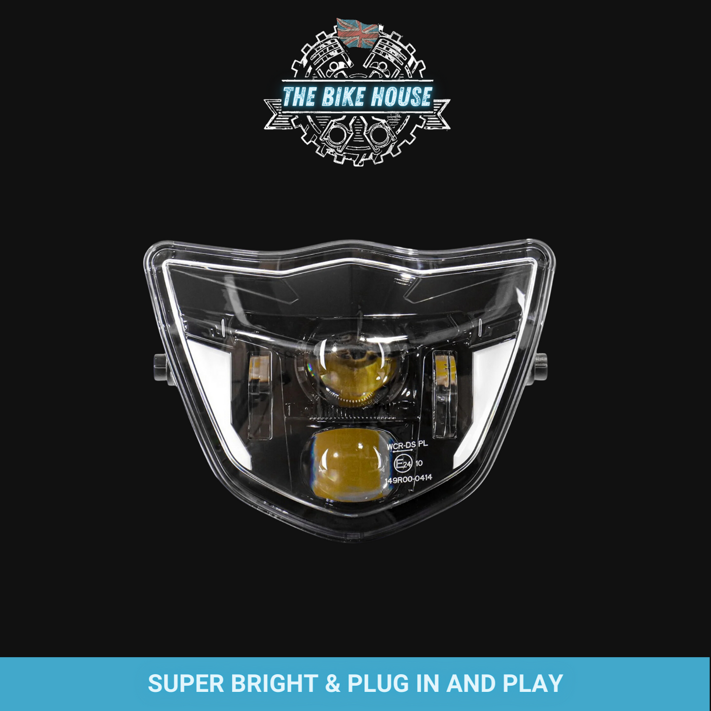 Yamaha WRF LED DRL Super Bright Headlight Insert Plug & Play