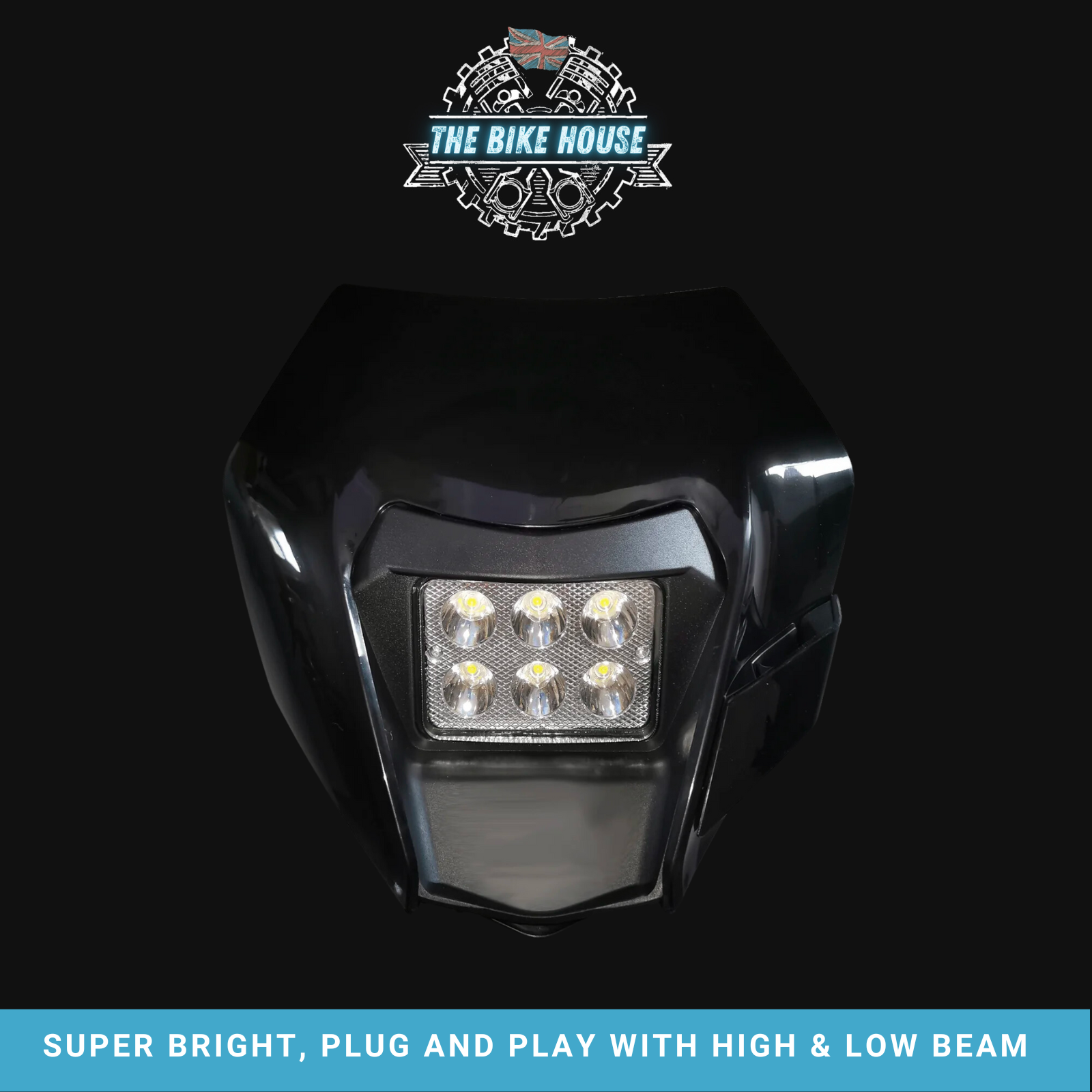 KTM 2014 2016 LED HEADLIGHT SUPER BRIGHT LIGHT EXC XC TPI PLUG