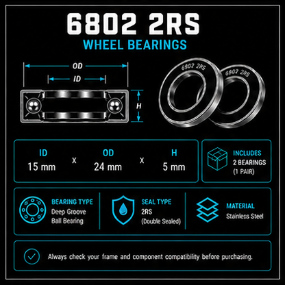 2010 Giant Defy Headset, Bottom Bracket & Wheel Bearing Kits