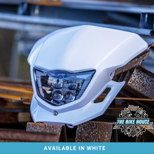 Load image into Gallery viewer, YAMAHA WRF WHITE DRL LED HEADLIGHT SUPER BRIGHT 2012 ONWARDS PLUG AND PLAY

