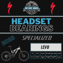 Load image into Gallery viewer, 2023 SPECIALIZED LEVO REPLACEMENT TAPERED HEADSET BEARINGS [ ALLOY | CARBON | COMP | EXPERT | PRO ]
