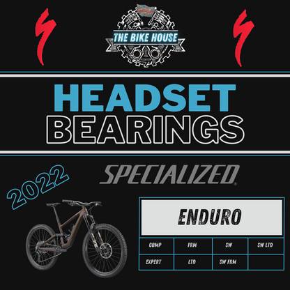 2022 SPECIALIZED ENDURO REPLACEMENT TAPERED HEADSET BEARINGS SW FR The Bike House 1