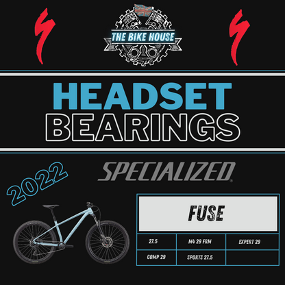 2022 SPECIALIZED FUSE REPLACEMENT TAPERED HEADSET BEARINGS [ COMP | EXPERT | M4 | SPORTS ]