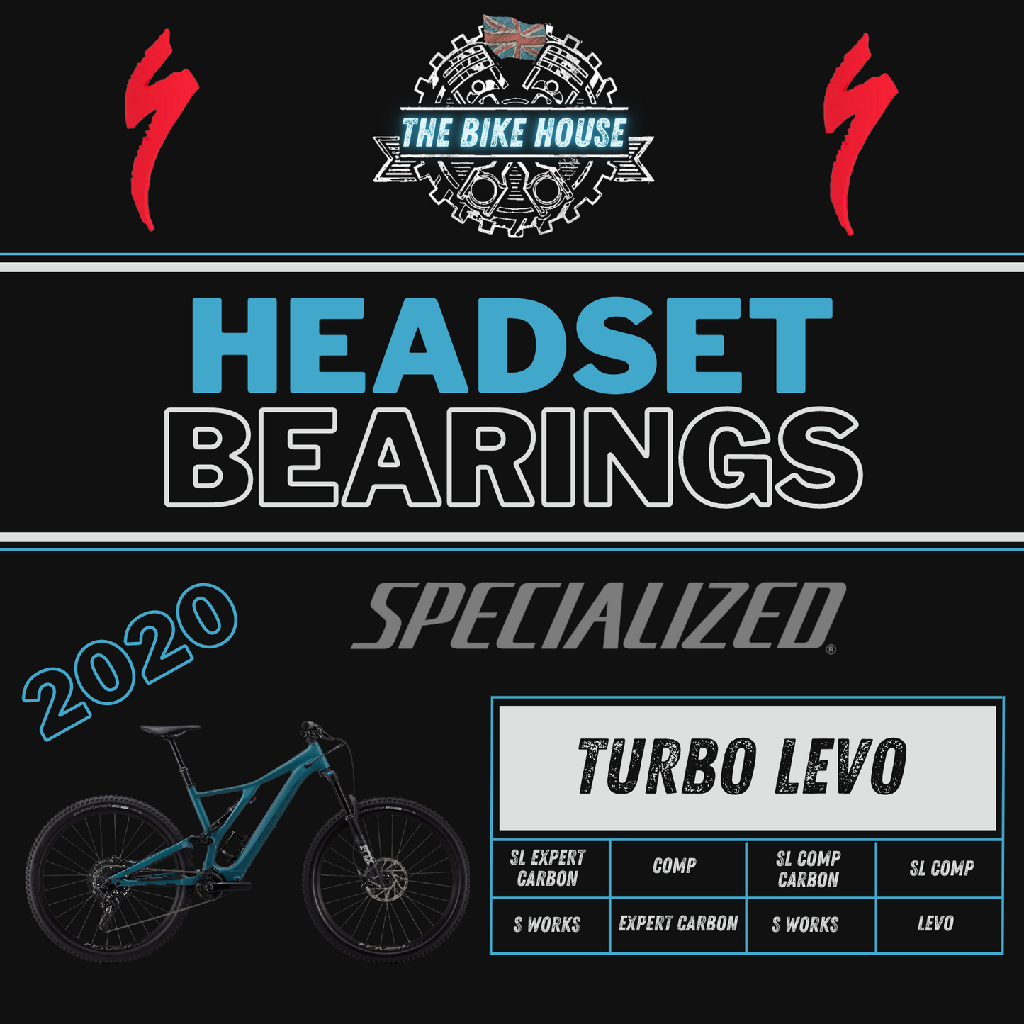 Specialized levo headset bearings sale