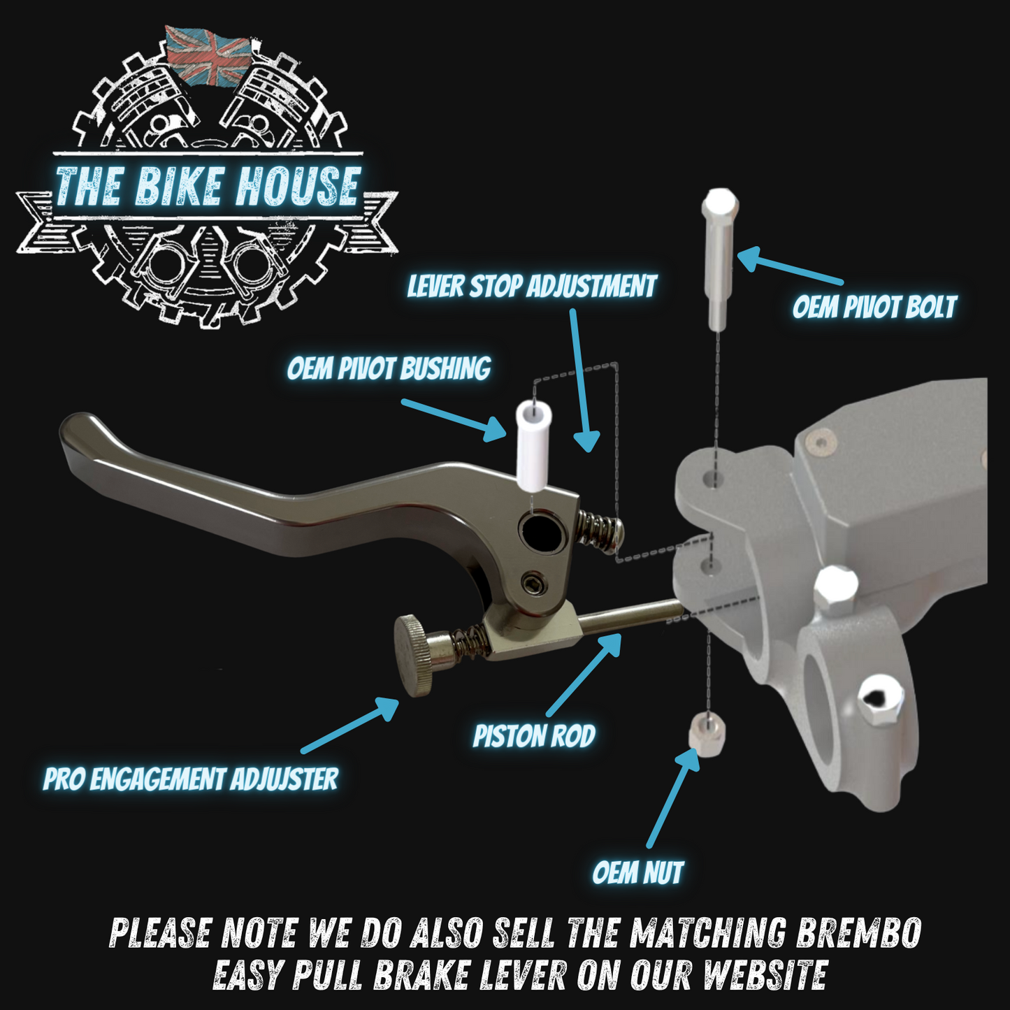 Easy pull clutch lever KTM Gasgas Husqvarna Beta Sherco TM [ B2C | M2C | BT1C | M1C ]