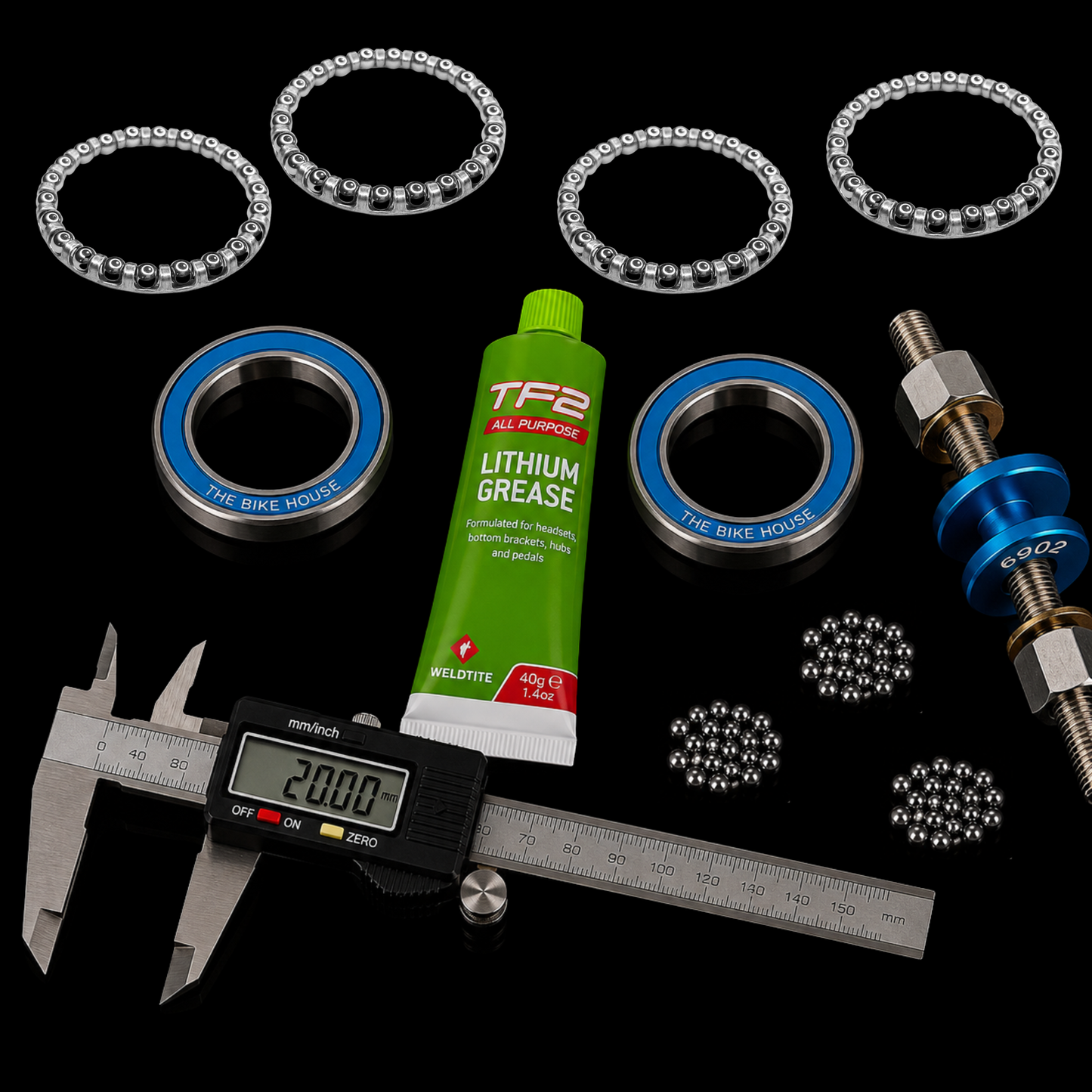 2012 Giant Escape Headset, Bottom Bracket & Wheel Bearing Kits