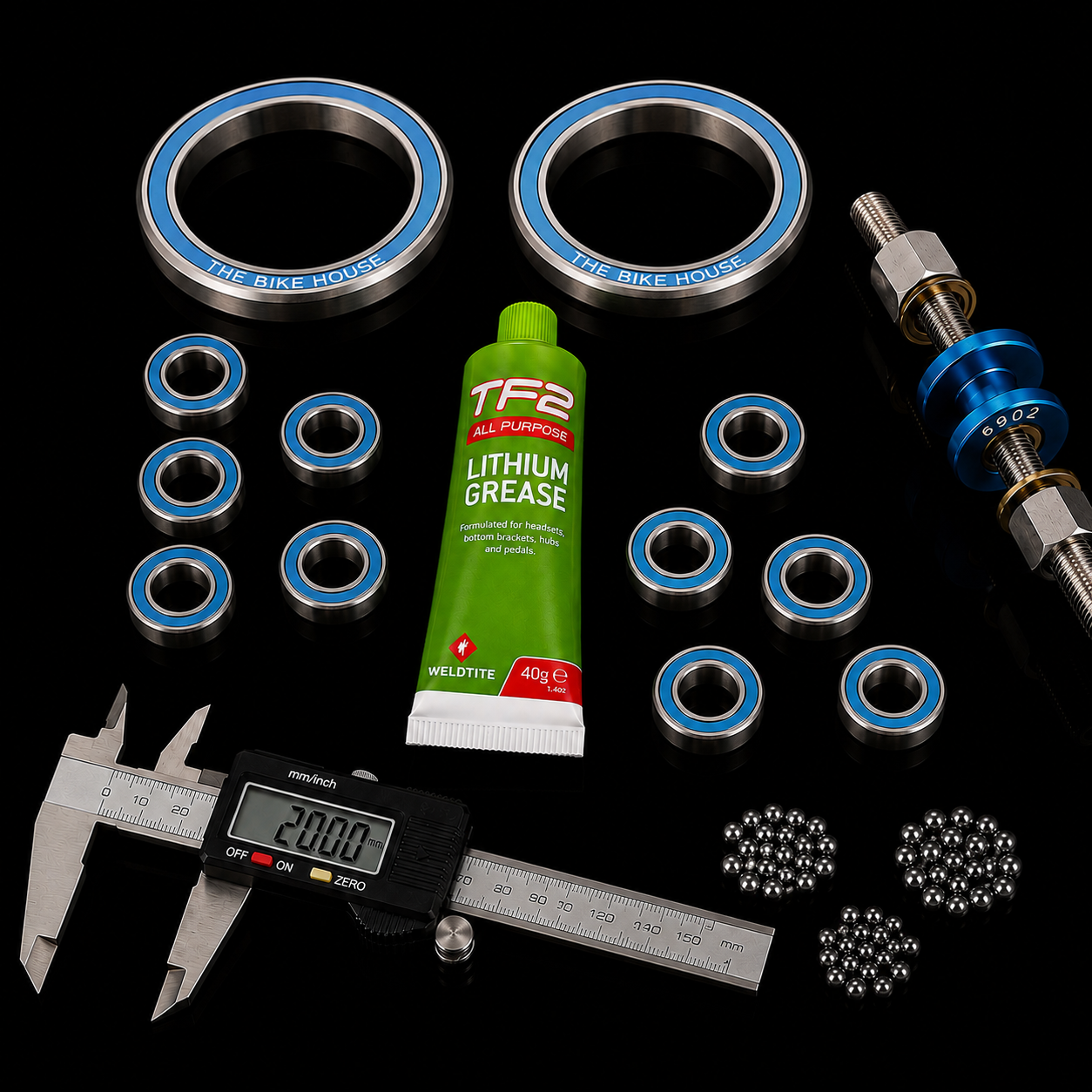 2012 Giant Glory Headset, Bottom Bracket, Wheel & Frame Bearing Kits