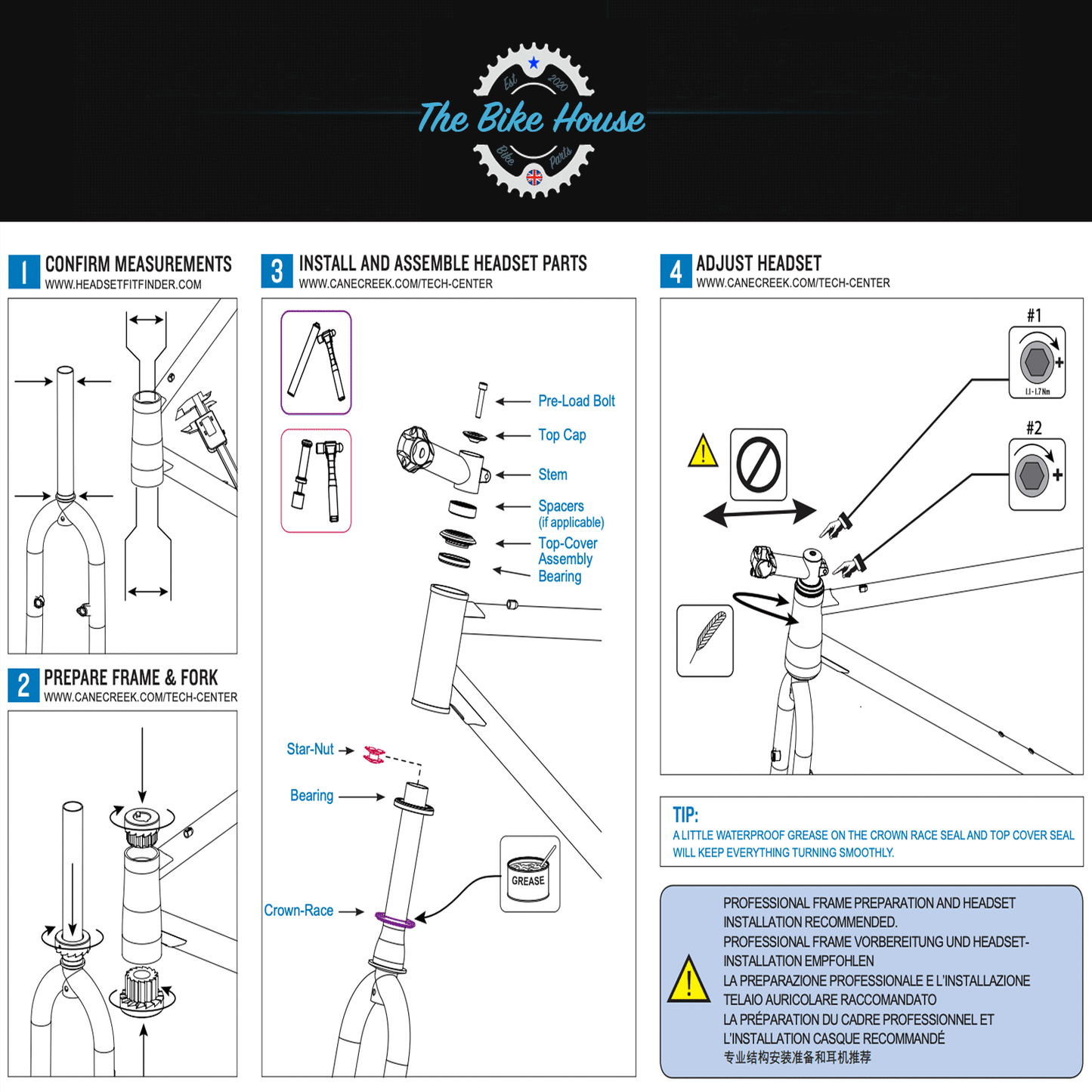 2021 YETI ARC REPLACEMENT TAPERED HEADSET BEARINGS [ ]