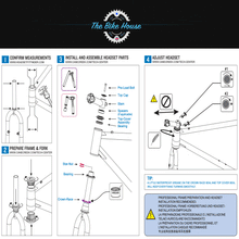 Load image into Gallery viewer, 2022 RIDLEY NOAH REPLACEMENT TAPERED HEADSET BEARINGS [ ]
