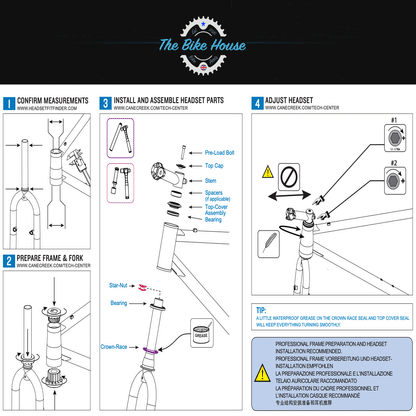 2019 GIANT HALFWAY REPLACEMENT TAPERED HEADSET BEARINGS