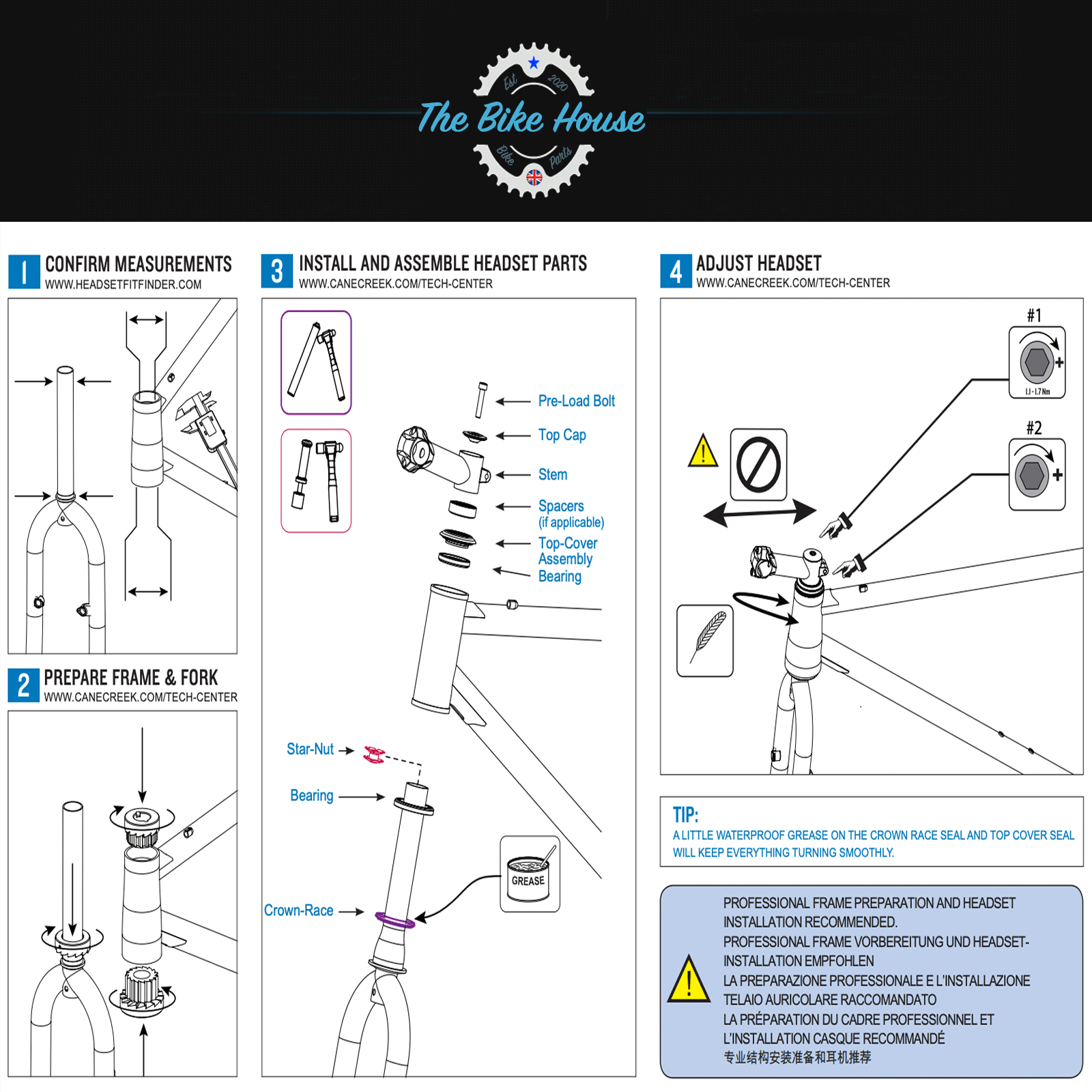 Santa cruz 2024 headset bearings