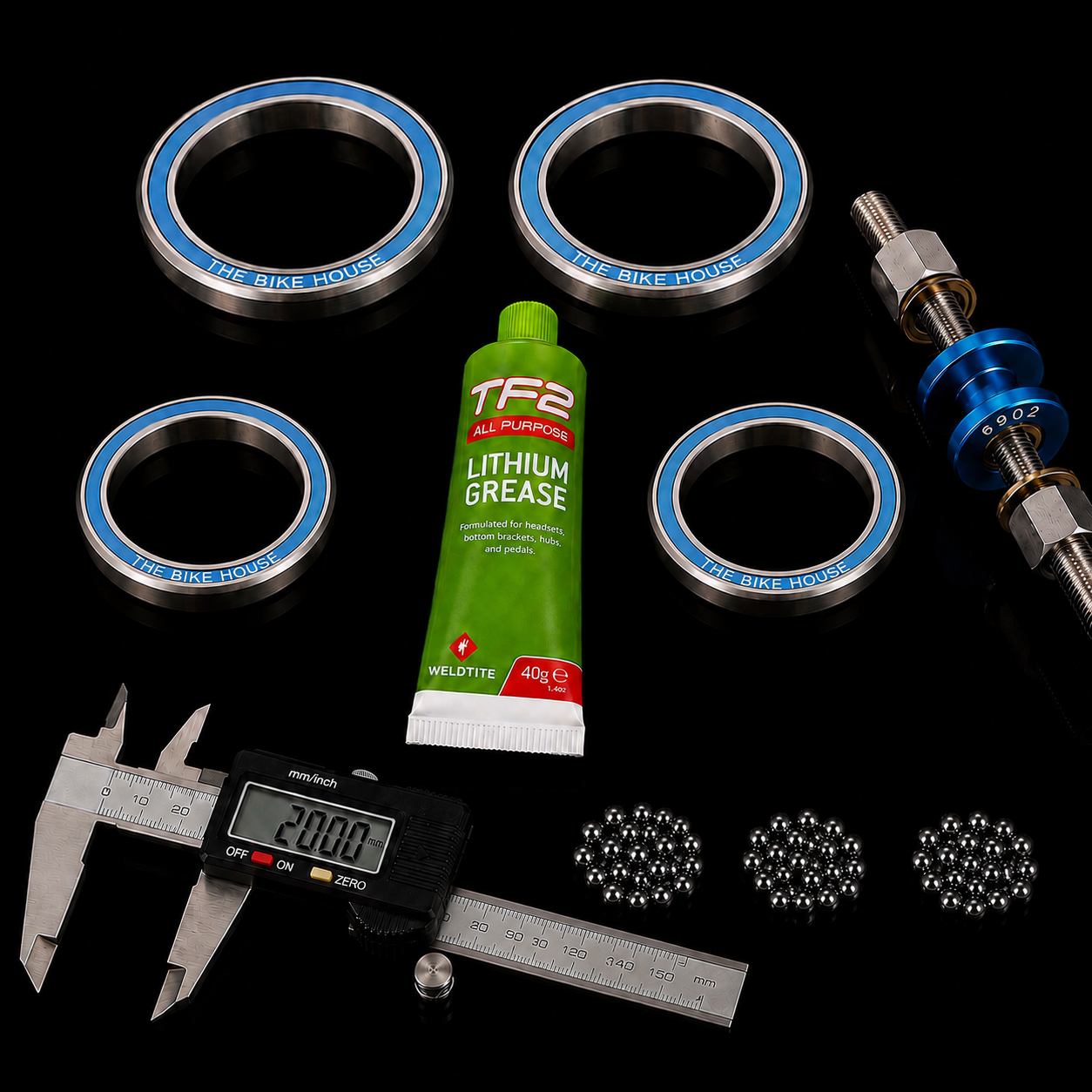 2012 Giant XtC Headset, Bottom Bracket & Wheel Bearing Kits