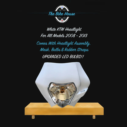 KTM 2008 - 2013 White LED Headlight Light