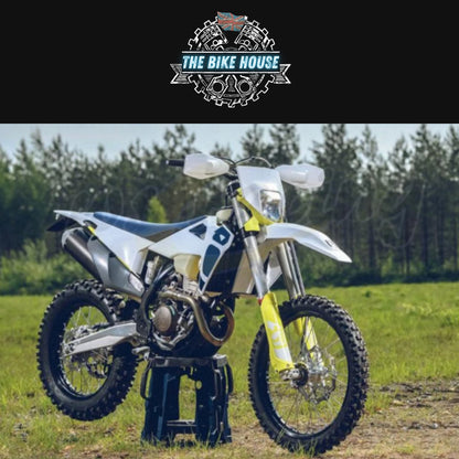 HUSQVARNA WHITE & YELLOW HEADLIGHT LIGHT FE TE TX SUPERMOTO 2020 2021  2022. 125