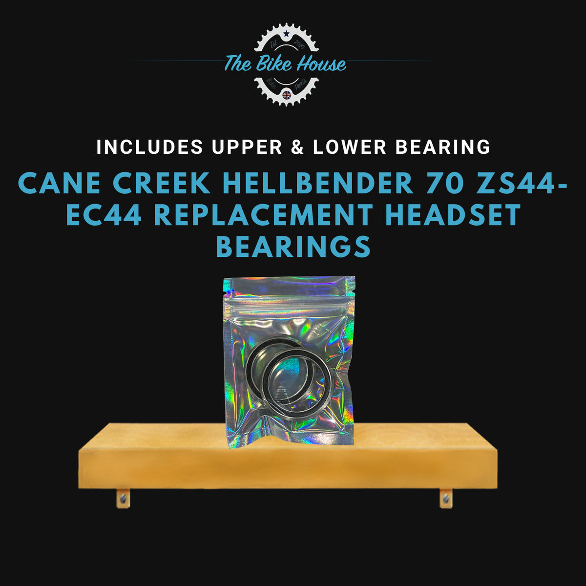 CANE CREEK HELLBENDER 70 HEADSET ZS44-EC44 REPLACEMENT HEADSET BEARINGS ZS44 EC4