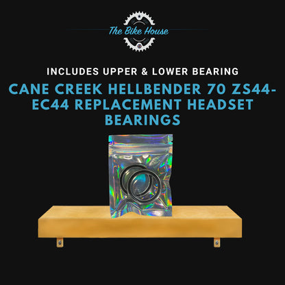 CANE CREEK HELLBENDER 70 HEADSET ZS44-EC44 REPLACEMENT HEADSET BEARINGS ZS44 EC4