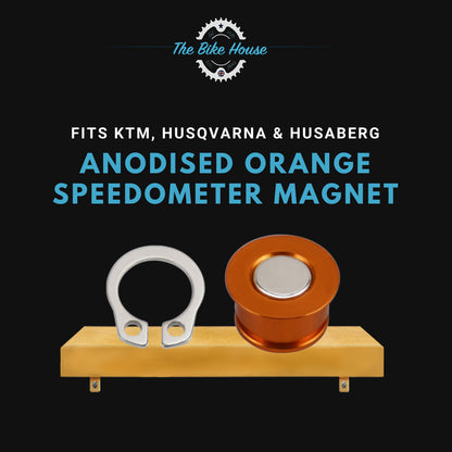Orange Speedo Speedometer Magnet For KTM HUSQVARNA HUSABERG 125-530 XC/XC-W/XC-W
