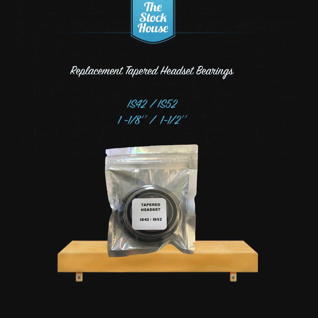 REPLACEMENT TAPERED HEADSET BEARINGS IS42 1 1:8” IS52 1.5” IS 42 52