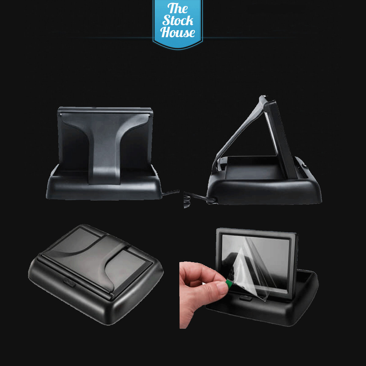 PEUGEOT EXPERT REVERSING CAMERA & 4.3" FLIP MONITOR 16+ REVERSE BRAKE LIGHT