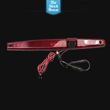 Universal Flat Surface Reversing Camera & Flip Monitor 3rd Brake light Reverse