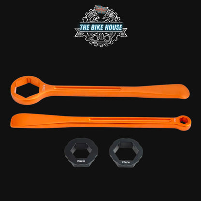 Anodised Orange Universal Tyre Lever Wrench Trail Tools