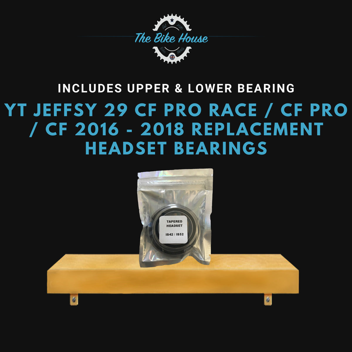 YT JEFFSY 29 CF PRO RACE / CF PRO / CF 2016 - 2018 REPLACEMENT HEADSET BEARINGS