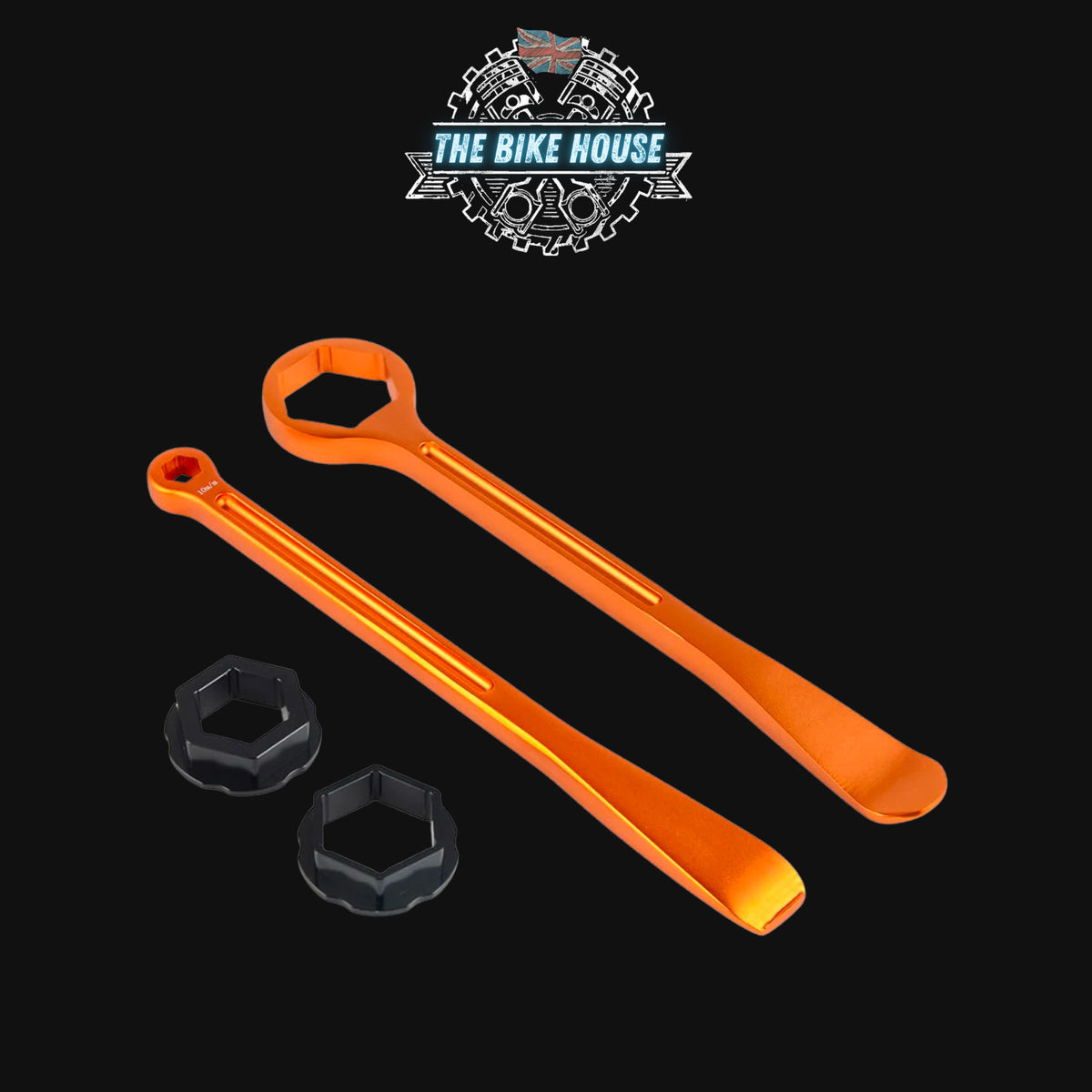 Anodised Orange Universal Tyre Lever Wrench Trail Tools