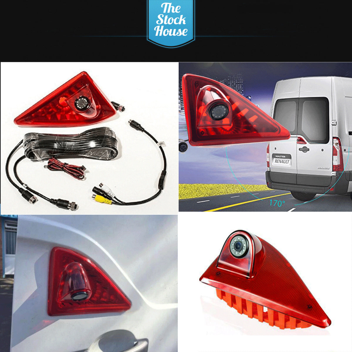 Opel Movano Wifi Reversing Camera Brake Light & 4.3'' Flip Monitor 2010 on