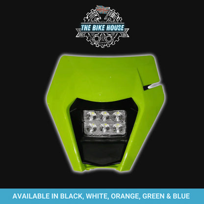 KTM 2017-2023 6 LED Green Headlight Super Bright 4200 Lumens TPI EXC Light #2