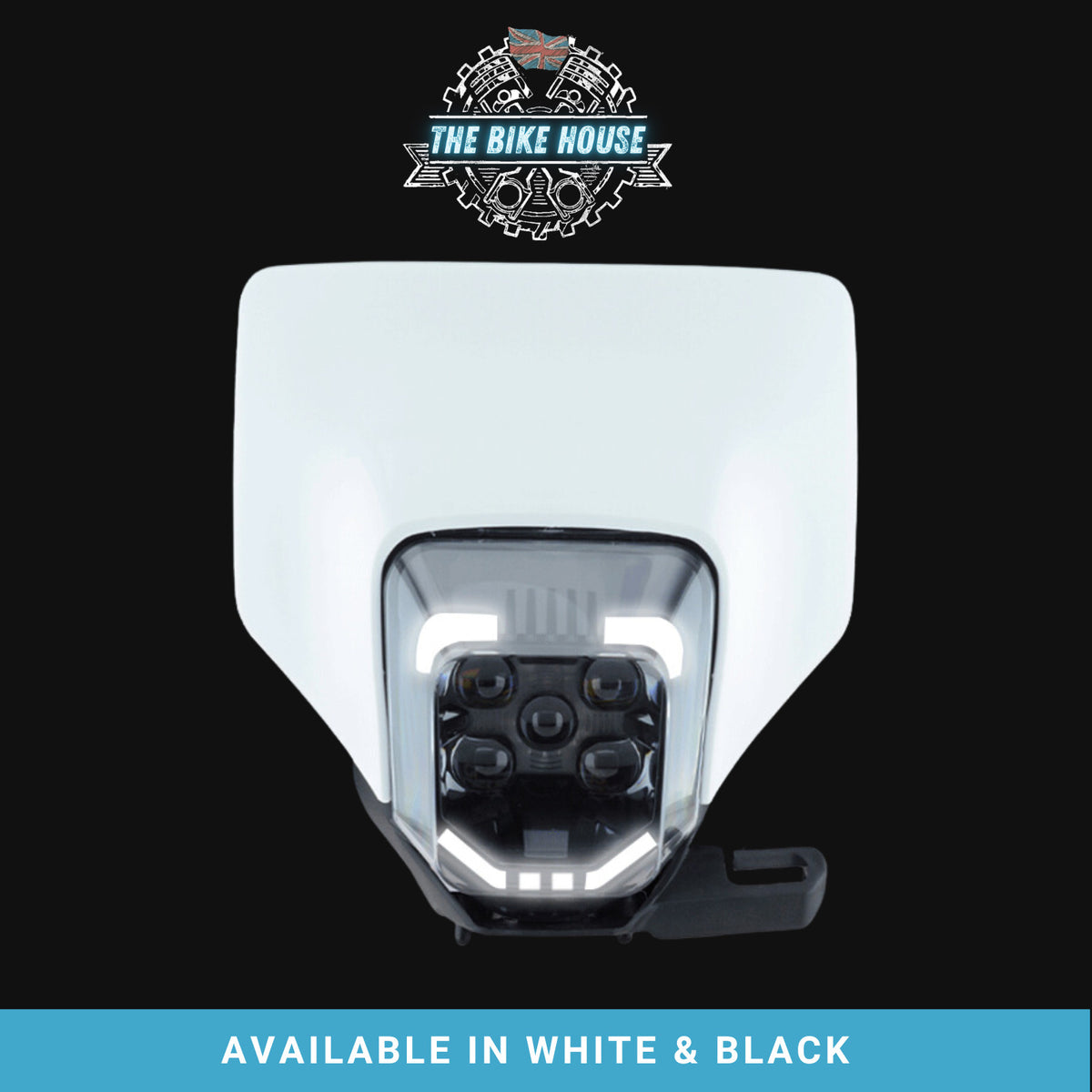 2017 - 2023 HUSQVARNA DRL WHITE SUPER BRIGHT LED HEADLIGHT 4200 LUMENS FE TE HUS