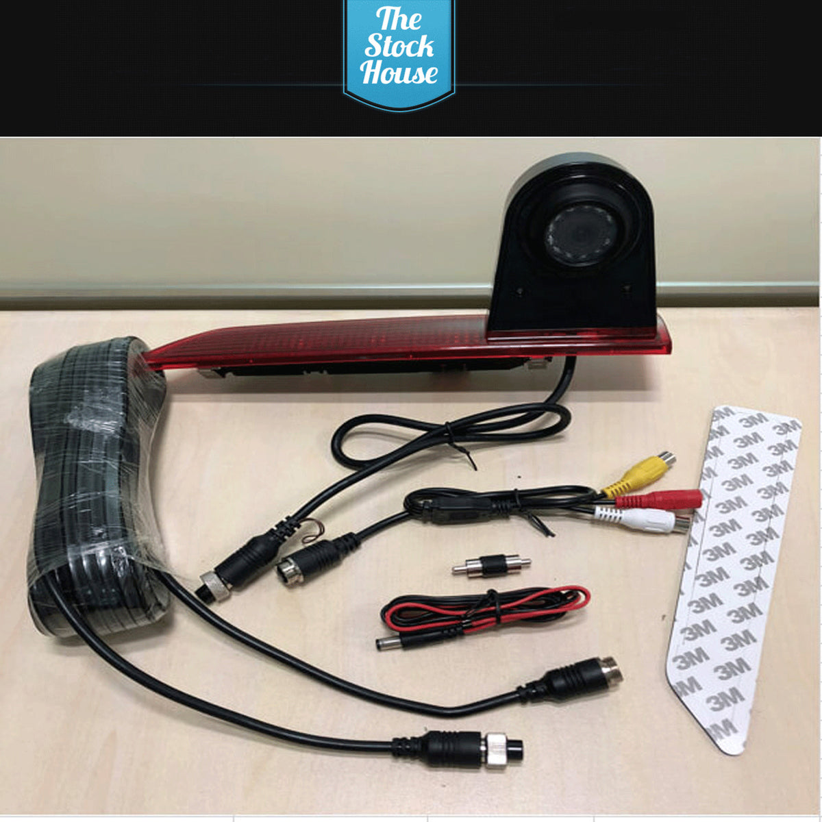 WIRELESS FORD TRANSIT CUSTOM WIFI REVERSING CAMERA & 7" MONITOR 14 - 19 2.4GHz