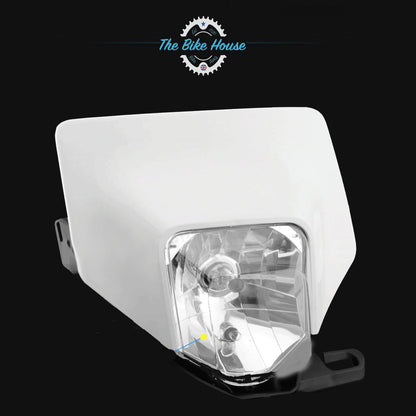 HUSQVARNA WHITE HEADLIGHT LIGHT FE TE TX SUPERMOTO 2020 2021 125 501 HUSKY