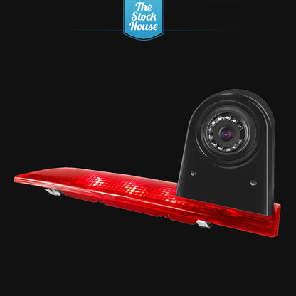 FORD TRANSIT CUSTOM REVERSING CAMERA & 4.3" FLIP MONITOR BRAKE LIGHT 14 - 19