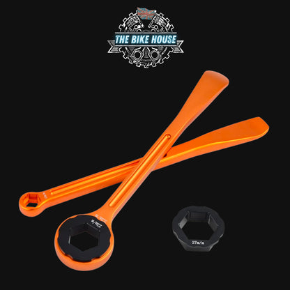 Anodised Orange Universal Tyre Lever Wrench Trail Tools